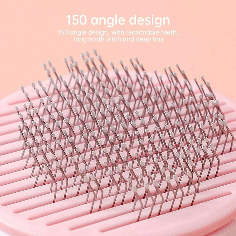 Pet Cat Brush Dog Comb Self Cleaning Slicker Brush for Cat Dog Hair Removes Tangled Pet Hair Massages Comb Cats Accessories